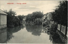 * T2 Ungvár, Uzshorod, Uzhorod; Kisungi Részlet. Kiadja Földesi Gyula / Uzh Riverside - Ohne Zuordnung