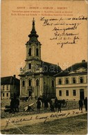 T3 Zimony, Semlin, Zemun; Katolicka Crkva Sa Skolom / Kath. Kirche Und Schule / Katolikus Templom és Iskola, Piaci áruso - Unclassified