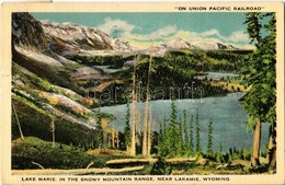 T3 1949 Laramie, Wyoming, Lake Marie In The Snowy Mountain Range (small Tear) - Non Classificati