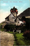 * T1/T2 1912 Obervellach, Karnten, Schloss Falkenstein (Niederfalkenstein), Tauernbahn / Castle - Ohne Zuordnung