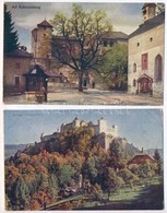 ** Salzburg, Hohensalzburg; - 4 Unused Pre-1940 Postcards - Ohne Zuordnung