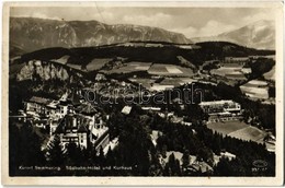 T2/T3 1931 Semmering, Südbahn-Hotel Und Kurhaus / Hotel, Spa (fa) - Unclassified