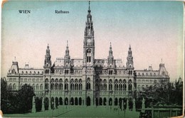 ** T2/T3 Vienna, Wien, Bécs I. Rathaus / Town Hall (worn Corners) - Unclassified