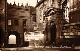 ** T1 Kraków, Krakau, Krakkó; Wejscie Do Katedry Na Wawelu / Castle, Cathedral, Entrance - Non Classés