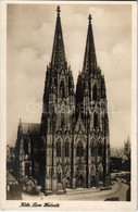 ** T1/T2 Köln, Cologne; Dom, Westzeite / Cathedral, West Side - Ohne Zuordnung