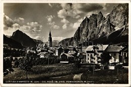 T2 1935 Cortina D'Ampezzo, Col Rosa, Pomagagnon / General View, Mountains - Zonder Classificatie