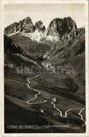 T2 1935 Gruppo Del Sassolungo, Langkofelgruppe (Südtirol), Strada Delle Dolomiti, Passo Pordoi / Road, Mountain Pass - Ohne Zuordnung