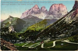 * T2/T3 1935 Gruppo Del Sassolungo, Langkofelgruppe (Südtirol), Strada Delle Dolomiti, Passo Di Pordoi, Sassolungo E Col - Non Classificati