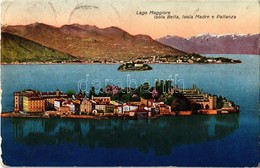 T2/T3 1930 Pallanza, Isola Bella, Isola Madre, Lago Maggiore / Lake, Islands (worn Edge) - Ohne Zuordnung