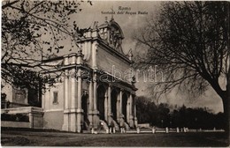 ** T1/T2 Rome, Roma; Fontana Dell'Acqua Paola / Fountain - Unclassified