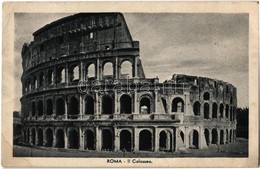 * T2/T3 1937 Rome, Roma; Il Colosseo / Colosseum (fa) - Ohne Zuordnung