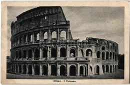 * T2/T3 1937 Rome, Roma; Il Colosseo / Colosseum (fa) - Unclassified