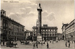 ** T1/T2 Rome, Roma; Piazza Colonna / Square - Ohne Zuordnung