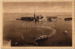 ** T2/T3 Venezia, Venice; Isola San Giorgio / Island Of St. George, Ship, Boats (fl) - Ohne Zuordnung