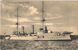 ** T2 SM Grosser Kreuzer Vineta. Kaiserliche Marine / German Navy SMS Vineta Protected Cruiser Of The Victoria Louise Cl - Non Classificati