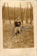 * T2 1928 Budapest II. Hűvösvölgy, Vasas SC Sportolója / Hungarian Athlete. Photo - Non Classés
