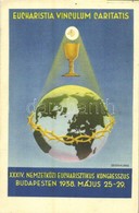 ** 1938 Budapest XXXIV. Nemzetközi Eucharisztikus Kongresszus - 2 Db Képeslap / 34th International Eucharistic Congress  - Unclassified