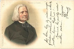 T2 1898 Liszt Ferenc / Franz Von Liszt. Lith-Artist Anstalt München Serie I. No. 15913. Litho - Zonder Classificatie