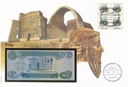 Irak 1980. 1D Borítékban, Alkalmi Bélyeggel és Bélyegzéssel T:I
Iraq 1980. 1 Dinar In Envelope With Stamps And Cancellat - Unclassified