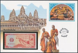 Kambodzsa 1979. 1/2R Borítékban, Alkalmi Bélyeggel és Bélyegzéssel T:I
Cambodia 1979. 1/2 Riel In Envelope With Stamps A - Zonder Classificatie