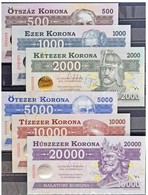 2012. 500K 'Balatoni Korona' Helyi Pénz, '000000' Sorszámmal + 2012. 1000K 'Balatoni Korona' Helyi Pénz, '000000' Sorszá - Non Classés