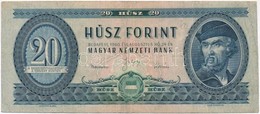 1960. 20Ft T:III Hungary 1960. 20 Forint C:F Adamo F12 - Ohne Zuordnung