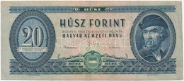 1960. 20Ft T:III Hungary 1960. 20 Forint C:F Adamo F12 - Sin Clasificación