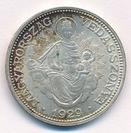 1929. 2P Ag 'Madonna' T:1- Kis Patina 
Adamo P7 - Unclassified