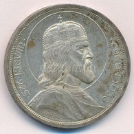 1938. 5P Ag 'Szent István' T:1- Patina Adamo P8.1 - Ohne Zuordnung