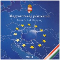 2004. 1Ft-100Ft (7xklf) Forgalmi Sor Szettben + 2004. 50Ft 'Magyarország Az EU Tagja' T:PP Adamo FO38.1 - Ohne Zuordnung