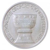 Bognár György (1944-) 1984. 'MÉE Gyöngyösi Csoport - Gyöngyös 1334-1984' Jelzett Ag Emlékérem (31,23g/0.640/42,5mm) T:1
 - Unclassified