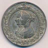 Nagy-Britannia 1851. 'Viktória Királynő és Albert Herceg / Nemzetközi Világkiállítás London 1851' Fém Emlékérem. Szign.: - Unclassified