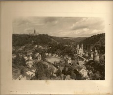 PHOTO - Vue De CLERVAUX (Luxembourg). 23,5cm X 17,5cm Hors Pourtour ,23,4cm X 17,5cm. Avec Pourtour. - Lugares