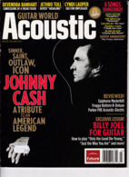 C 5)Livre, Revues >  Jazz,Rock, Country > Guitar World "Acoustique" "Johnny Cash"   (+- 98 Pages) - 1950-Heute