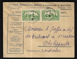 Algérie   Journal  LE TELL   Lettre     07 04  1938     Blida Pour Philippeville - Brieven En Documenten