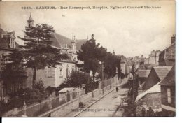 LANNION - Rue Kérampont - Hospice - Couvent - N°6288 Hamonic éditeur - 1919 - VENTE DIRECTE X - Lannion