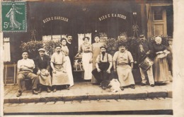 Thème   Garde Ou Tambours De Ville.  Carte Photo Non Localisée  Bière Karcher   (voir Scan) - Cafés