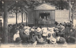 Thème   Guignol Ou Marionnettes :  Paris  75  Le Guignol Anatole  Aux  Champs Elysées     (voir Scan) - Autres & Non Classés