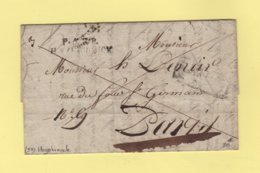 Hazebrouck - 57 - Nord - 1829 - Port Paye Destination Paris - 1801-1848: Précurseurs XIX