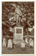 BEDFORD : BUNYAN'S STATUE / ADDRESS - SPALDING, LONG SUTTON, MARKET PLACE (HOX) - Bedford