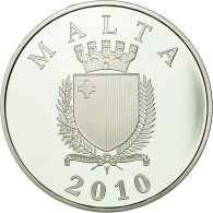 Malte, 10 Euro, 2010, Proof, FDC, Argent, KM:140 - Malta