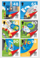 Guernsey 2019 - 50th Anniversary - Postal Independence Stamp Set Mnh - Guernsey