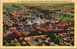 New York Rochester Aerial View Of Kodak Park Works Eastman Kodak Company Curteich - Rochester