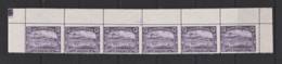 Tasmania 1899 Pictorial - Hobart 2d Deep Violet Strip Of 6 MNH  SG 231 - Nuevos