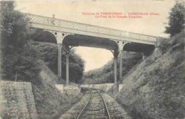 TICHEVILLE - Environs De Vimoutiers, Le Pont De La Grande Tranchée. - Ouvrages D'Art