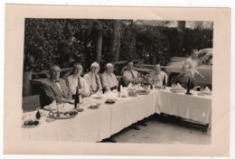 Photo Originale Banquet Des Charcutiers 1954 Par Pélissier NICE Charcuterie - Berufe