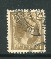 LUXEMBOURG- Y&T N°176- Oblitéré - 1926-39 Charlotte Rechtsprofil