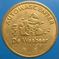 TA 058-01 - De Wasbeer - Delft - Bear - Auto Wasserette Car Wash Machine Token Clean Park Auto Wasch Waschpark - Professionnels/De Société