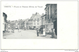 THEUX ..-- Place Du Perron . 1902 Vers GAND ( Melle Marguerite BRICUSSE )  . Voir Verso . - Theux