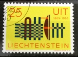 1965 100 Jahre UIT ET-Stempel MiNr: 458 - Altri & Non Classificati